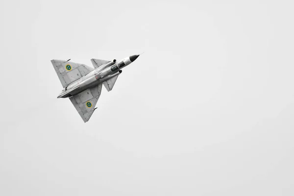 Otan Days Ostrava República Tcheca Setembro 2021 Saab Ajs37 Viggen — Fotografia de Stock