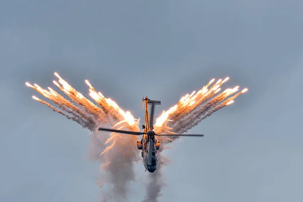 Nato Days Ostrava Česká Republika Září 2021 Eurocopter As332 Super — Stock fotografie