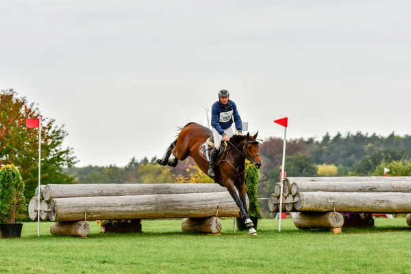 Strzegom October Festival Morawa Poland October 2021 Austrian Competitor Daniel — Stock Photo, Image