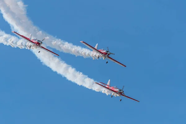 Leszno Poland June 2022 Antidotum Airshow Leszno Zelazny Aerobatic Team —  Fotos de Stock