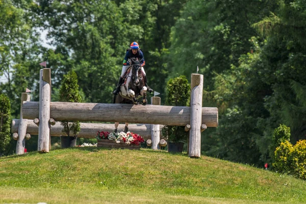 Strzegom Horse Trials Morawa Poland June 2022 Dutch Stephan Hazeleger — ストック写真