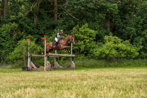 Strzegom Horse Trials Morawa Poland June 2022 Thai Weerapat Pitakanonda — ストック写真