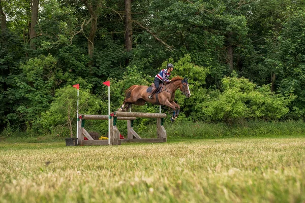 Strzegom Horse Trials Morawa Poland June 2022 Thai Korntawat Samran — Foto de Stock