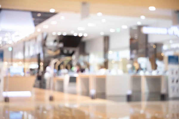 Abstract Blur Shopping Mall Retail Store Interior Business Background — Fotografia de Stock