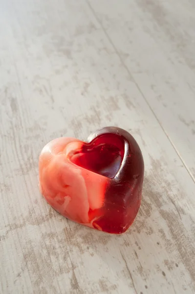 Jabón en forma de corazón — Foto de Stock