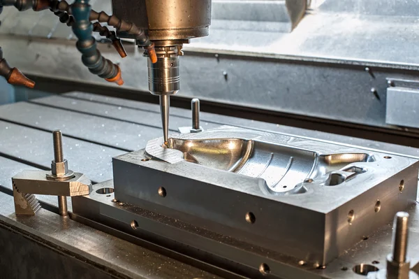 Endüstriyel metal kalıp freze. metal işleme.
