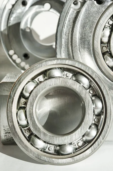 Metal bearing. CNC technology, machining, milling,lathe,drilling — Stock Photo, Image