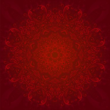 Soyut Dairesel Desen