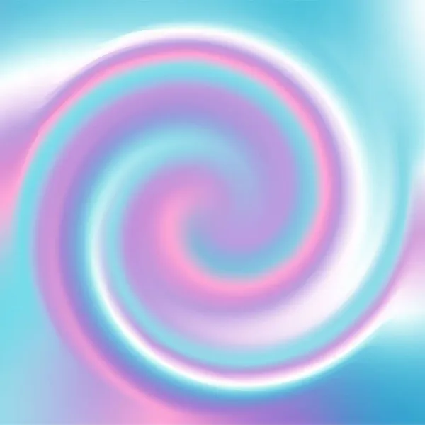 Arco iris remolino fondo. Gradiente radial arco iris de espiral retorcida. Ilustración vectorial. — Vector de stock
