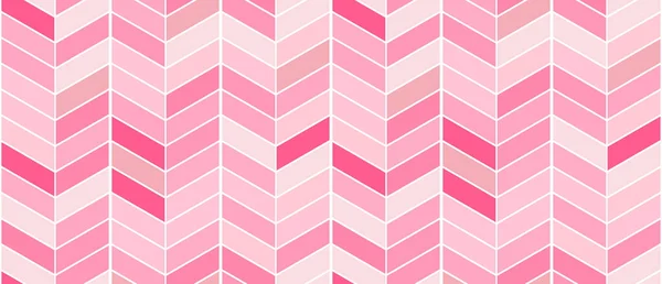 Padrão de azulejo de arenque. Diagonal rosa tijolos de cerâmica de fundo. Ilustração sem emenda vetorial — Vetor de Stock