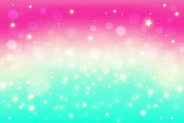 Pink Turquoise Gradient Background Wallpaper Design Cool Fluid Background Sunrise — 图库矢量图片