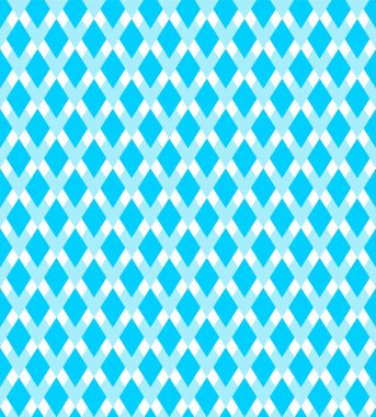 Kusursuz Oktoberfest ve Bavyera mavisi geometrik arka plan. Beyaz arkaplanda desen