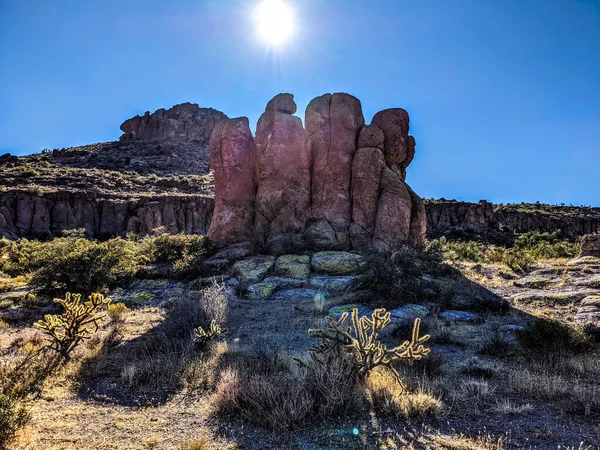 Monolith Garden Trail Kingman Arizona Usa — Stockfoto