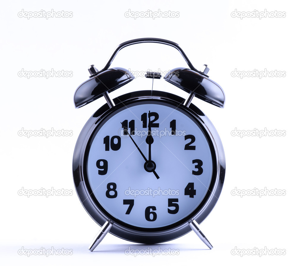 Alarm Clock with twelve o'clock