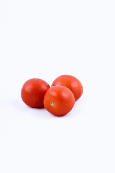 Tomaten auf weißem Hintergrund — Stockfoto