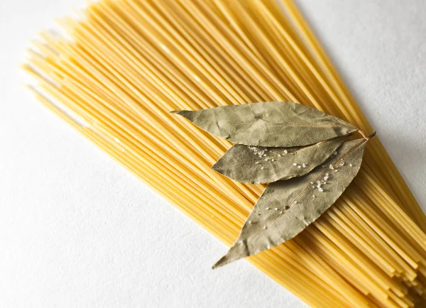 Spaghetti, ingredient, macaroni — Stock Photo, Image