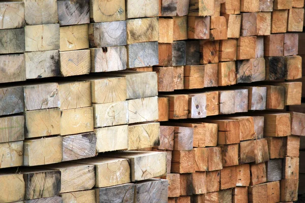Material Construção Madeira Sob Forma Tábuas — Fotografia de Stock