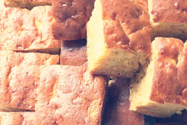 Zelfgebakken Taart Taart Cupcake Biscuit — Stockfoto