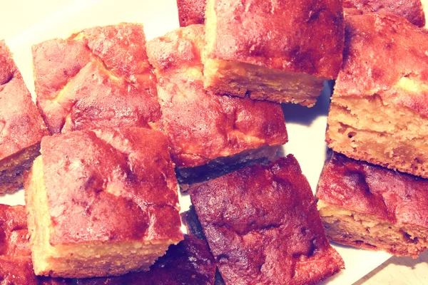 Домашний Торт Пирог Кекс Печенье — стоковое фото