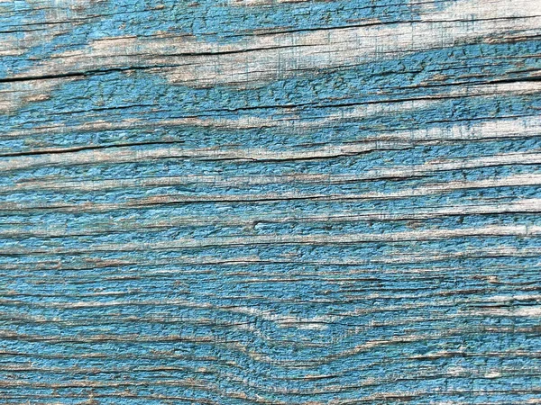 Textuur Achtergrond Blauwe Houten Planken — Stockfoto