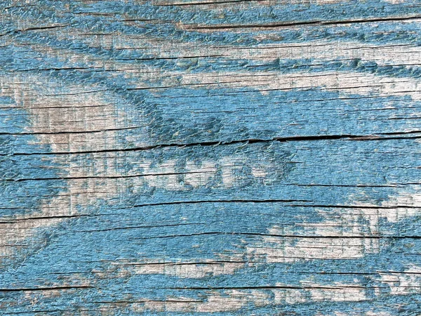 Textuur Achtergrond Blauwe Houten Planken — Stockfoto