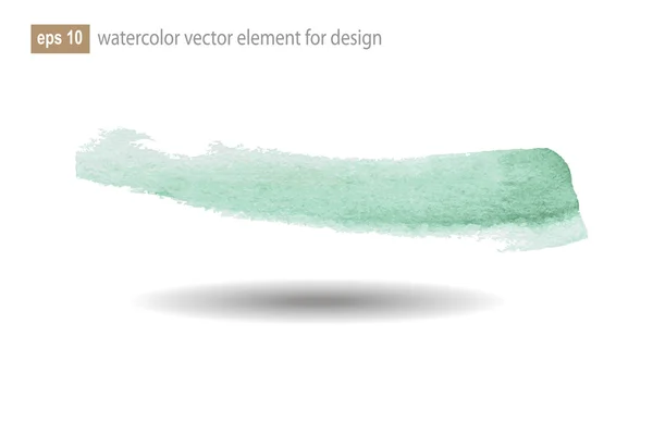 Elementi astratti ad acquerello per il design . — Vettoriale Stock