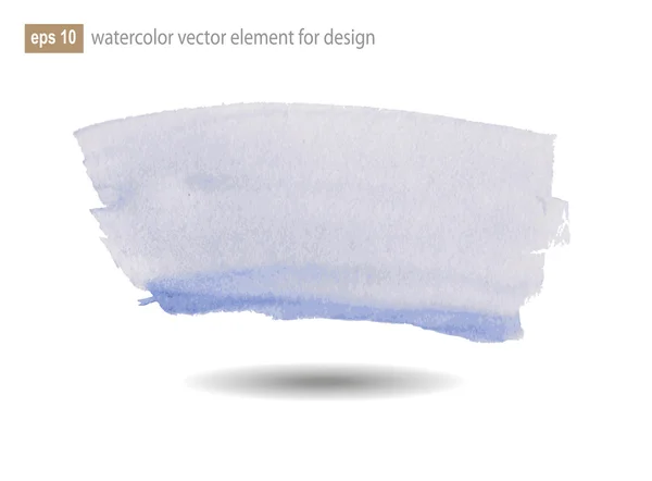 Aquarell abstrakte Elemente für die Gestaltung. — Stockvektor