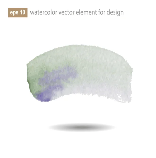 Abstract watercolor art paint on white background. — Stock Vector