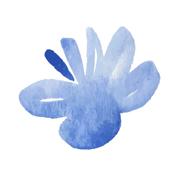 Iconos Flores Aislados Sobre Fondo Blanco Diseño Signo Logotipo Pincel — Archivo Imágenes Vectoriales
