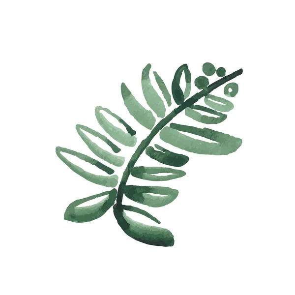 Ikoon Vectorblad Eco Natuur Gezond Concept Groene Natuurlijke Plant Symbool — Stockvector