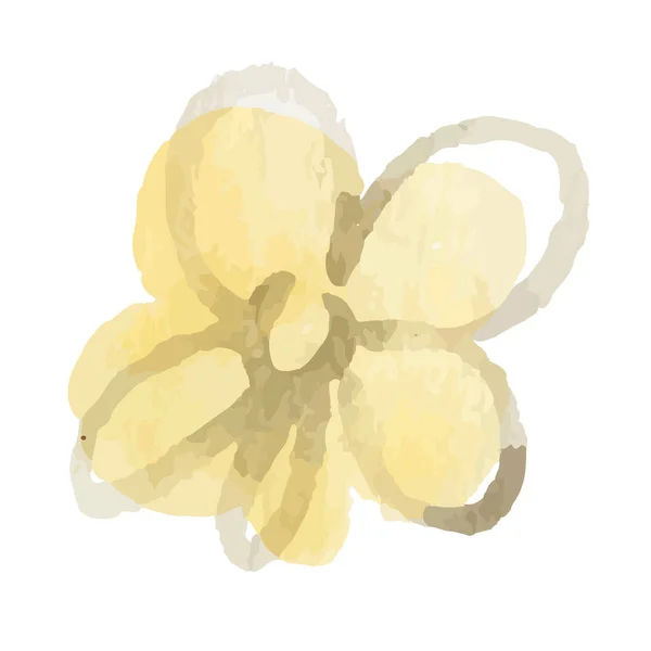 Icônes Fleurs Isolées Sur Fond Blanc Logo Signe Design Illustration — Image vectorielle