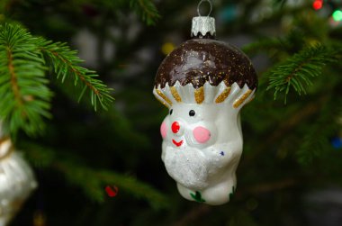 Noel ağacı mantarı Noel ağacında