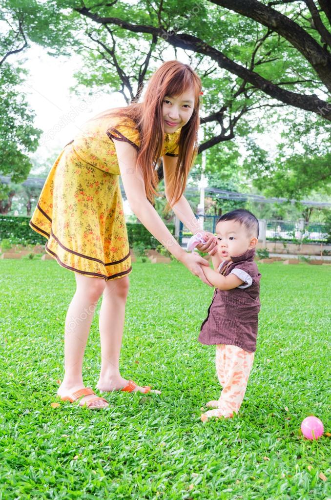 Baby walk — Stock Photo © supakorn #40268975