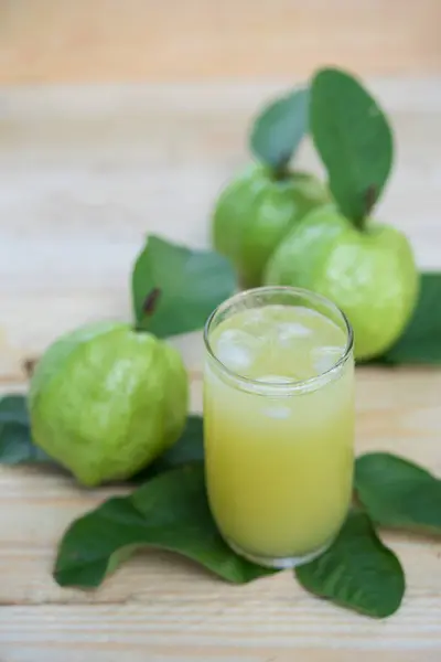 Fresh Guava Juice Guava Fruit — Foto Stock