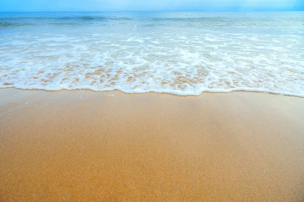 Fala Morza Plaży Piaskowej — Zdjęcie stockowe