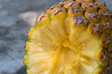 ananas yakın plan arkaplanı