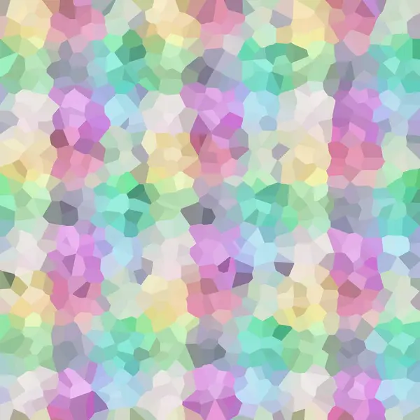 カラフルな結晶多角形の背景 — ストック写真