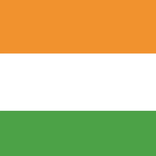 Tri Color Indian Flag Icon Freedom — Stock Fotó