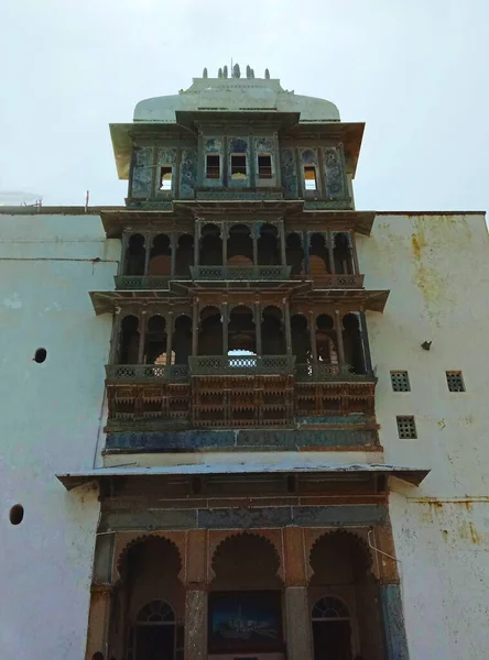 Διάσημο Τουριστικό Μέρος Sajjangarh Παλάτι Πρέπει Επισκεφθείτε Την Εποχή Των — Φωτογραφία Αρχείου