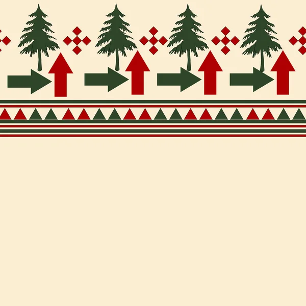 Vánoční Strom Tvar Design Šipky — Stock fotografie