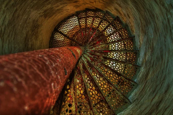 Down The Lighthouse Stairs — Stock Photo, Image