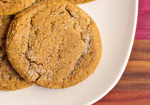 Molasses Cookies — Stock Photo, Image