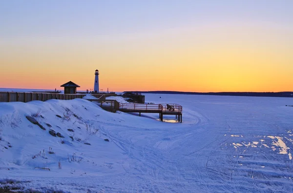 St. Ignace Sunrise — Stock fotografie