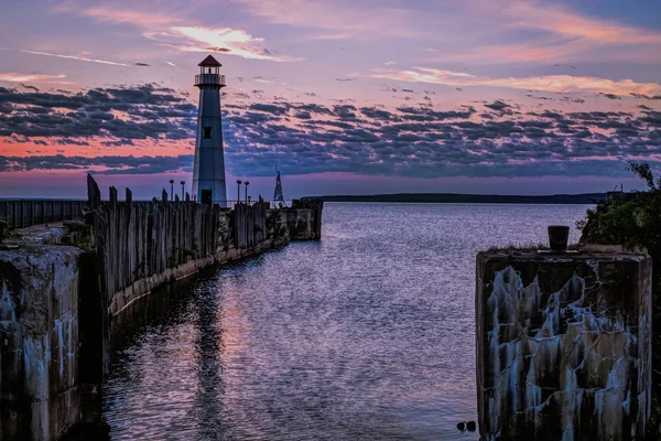 Crépuscule du phare — Photo