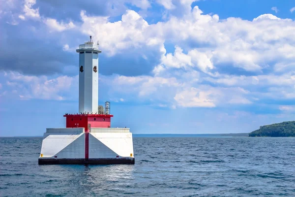 Round Island Passage Lighthouse — Stock Photo, Image