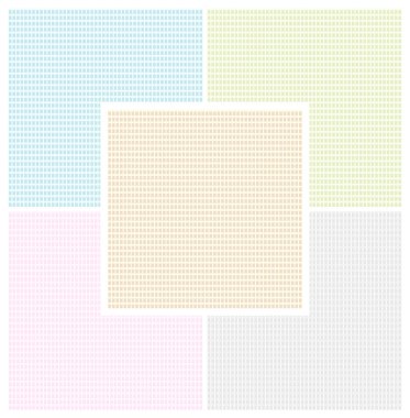 Damalı kesintisiz dokular vektör kümesi