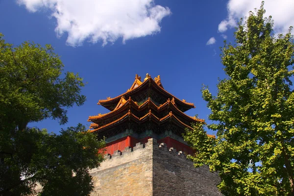 Palace turret under sunset — Stock Photo, Image