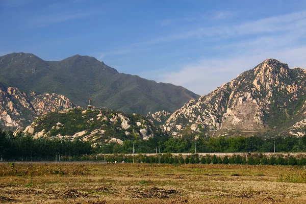 白色的大象山愿景 — 图库照片