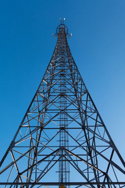 Сигнальна станція і небо — стокове фото