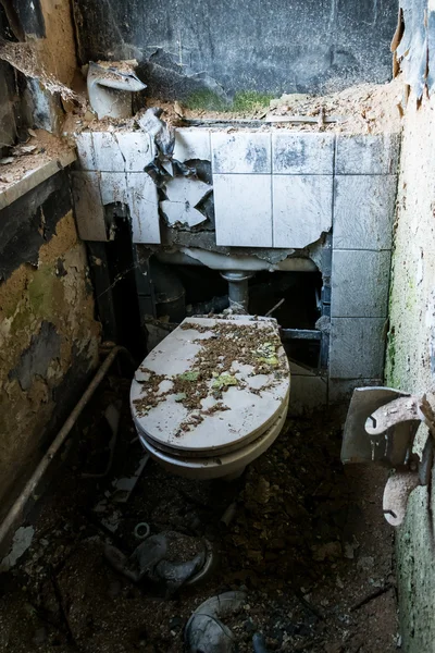 Toaleta hrůzy — Stock fotografie